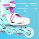 Роликовые коньки Neon Inline, размер 34-37, бирюзовый NT08T4