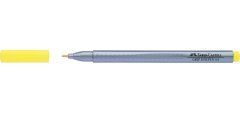 Ручка капиллярная Faber-Castell «Grip Finepen» 0,4 мм желтая 22257