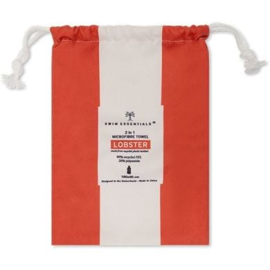 Полотенце из переработанной микрофибры 140см Lobster Swim Essentials 2025SE747