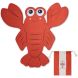 Полотенце из переработанной микрофибры 140см Lobster Swim Essentials 2025SE747