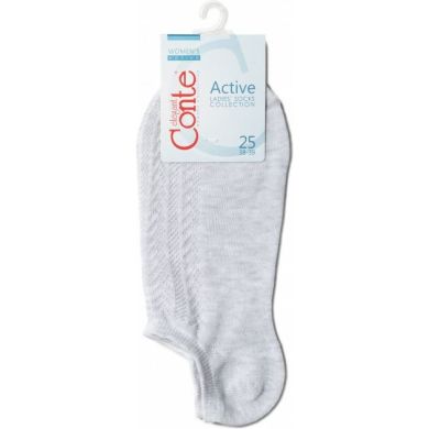 Шкарпетки дитячі CE ACTIVE ультракороткі 19С-185СП, р.23, 179 світло-сірий Conte 19С-185СП