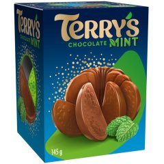 Шоколадный апельсин Terry's Chocolate Mint Milk 145г Terry's chocolate 3664346346757