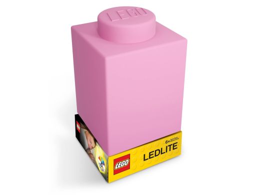 Силиконовый LED-светильник LEGO CLASSIC розовый 4006436-LGL-LP39