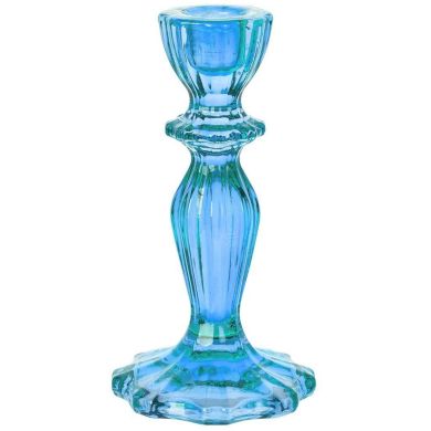 Синій скляний свічник серіїї Boho Talking Tables BOHO-BLUCNDLHOLD
