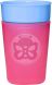 Склянка-непроливайка Skip Hop Метелик з кришкою рожевий 266 мл 252029, Рожевий