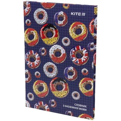 Словник для запису іноземних слів Kite Donuts 60 аркушів K21-407-2
