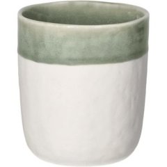 Стакан 310 мл, фарфор 8&times;9 см, нефритовая SPIRO POMAX 40627-CEL-81