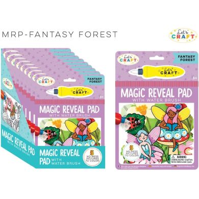 Водні розмальовки Магічні перетворення Чарівний ліс Let's craft MRP015