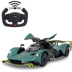 Автомобіль на радіокеруванні, д-рі/відч.Aston Martin Valkyrie AMR Pro 1:14, т.зелений, 2.4МГц Jamara 402169