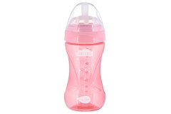 Дитяча антиколькова пляшечка Nuvita Mimic Cool 250 мл рожева NV6032PINK, Рожевий