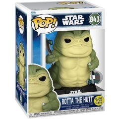 Игровая фигурка FUNKO POP! серии Мандалорец и Грогу - РОТТА ХАТТ (GW) Funko 90823