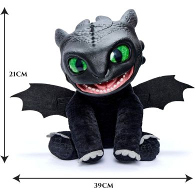Інтерактивна м'яка іграшка PUPPETRONIC BY REAL FX - БЕЗЗУБИК HTTYD-1001-01