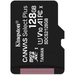 Карта пам'яті Kingston microSD 128GB C10 UHS-I R100MB/s SDCS2/128GBSP