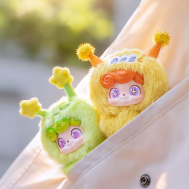 Колекційна м'яка іграшка з кільцем POP TOP JOTOYS серії Q.Kid КОСМОХВИЛІ (у дисп., в ас.) JO-2025044