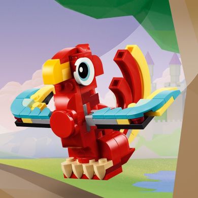 Конструктор Червоний Дракон LEGO Creator 31145