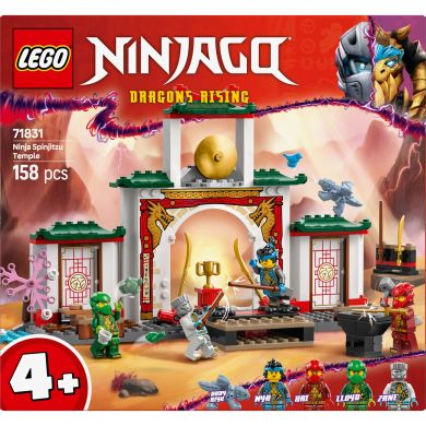 Конструктор Храм ниндзя Спин-джитсу LEGO Ninjago 71831