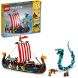 Конструктор Корабель вікінгів і Мідгардський змій LEGO Creator 31132