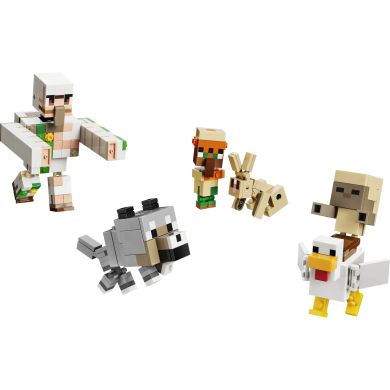 Конструктор Куриный Жокей: атака в пустыне Lego Minecraft 21592