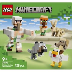Конструктор Курячий Жокей: атака в пустелі Lego Minecraft 21592
