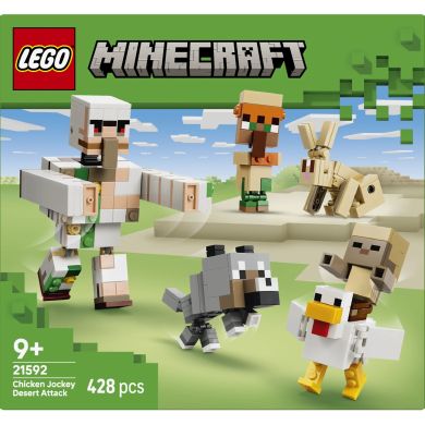 Конструктор Куриный Жокей: атака в пустыне Lego Minecraft 21592