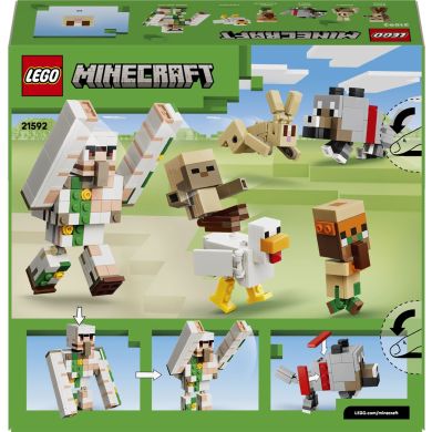 Конструктор Куриный Жокей: атака в пустыне Lego Minecraft 21592