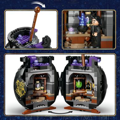 Конструктор LEGO Harry Potter Котел: Таємний клас зіллєваріння 76464