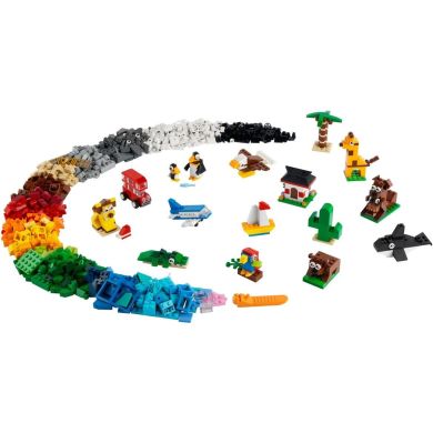 Конструктор Вокруг света LEGO Classic 950 деталей 11015