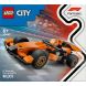 Конструктор Пилот F1 с автомобилем для гонки команды McLaren LEGO City 60442