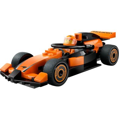 Конструктор Пилот F1 с автомобилем для гонки команды McLaren LEGO City 60442
