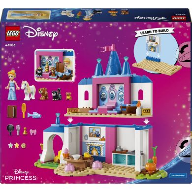 Конструктор Замок Золушки и ее друзей-животных Lego Disney Princess 43283