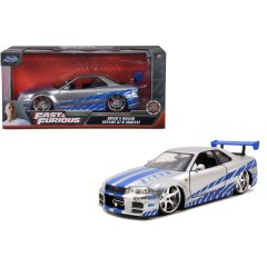 Машина металлическая Jada Форсаж Ниссан Скайлайн GT-R (2002), масш. 1:24, 8+ 9397158314R00