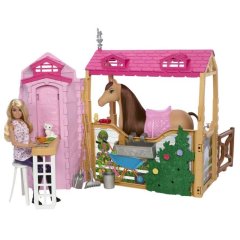 Набор Barbie Великолепная конюшня для лошадки HXJ44