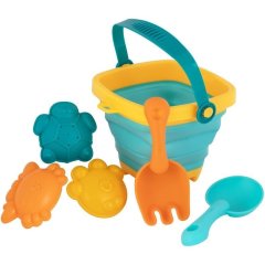 Набор для игры в песке (ведро + 5 эл.), арт. 9510 9510