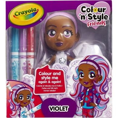 Набор для творчества Crayola Стильные девушки Виолетта 918939.005