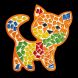Набор для творчества Mosaaro со стеклянной детской мозаикой. Котик МА7006 MA7006