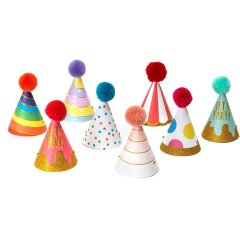 Набор из 8 праздничных колпаков Party Over Here Legami PHAT0001