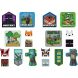 Набор наклейок 2D Yes Minecraft Characters 708531