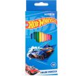 Олівці кольорові, 12 шт. Hot Wheels KITE HW23-051