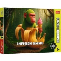 Пазлы 200 BrainRots Chimpanzini Bananini Trefl 13365