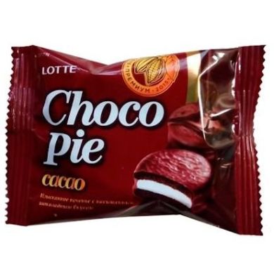 Печиво Lotte Choco Pie Cacao 28 г 8801062475131