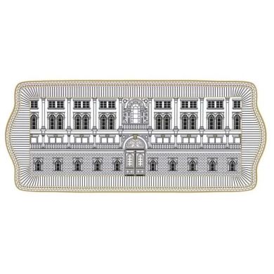 Поднос 35x15 см из фарфора PALAZZO POZZI MILANO M006R1109PLZO