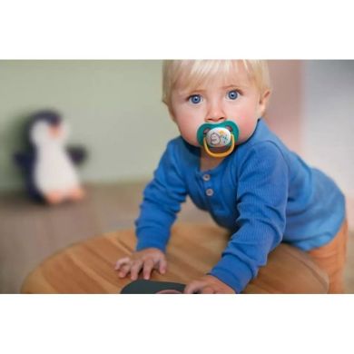 Пустышка ортодонтическая Ultra Air Animal для мальчиков, от 6 до 18 месяцев, 2 шт, Avent SCF080/07