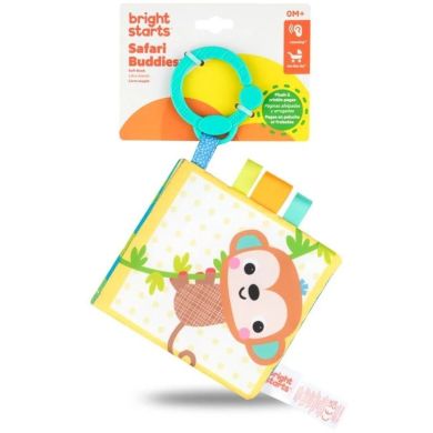 Розвиваюча м'яка книжка Bright Starts Safari Buddies 17469