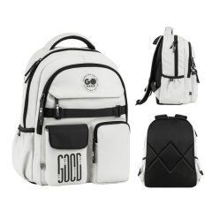 Рюкзак GoPack Education 183 светло-серый GO26-183M-2