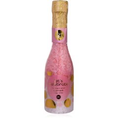 Сіль для ванни LET'S CELEBRATE 130г у пляшці-шампанському, аромат: Чайна троянда і бархат ACCENTRA 3555889 4015953675584
