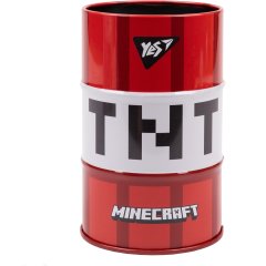 Стакан-подставка бочка Minecraft металл YES 470497