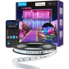 Стрічка світлодіодна розумна Govee H6172 Phantasy Outdoor LED, 10м, RGBIC, WI-FI/Bluetooth, білий H61723D1