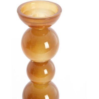 Свічник &Oslash;9,5x34 см ITINGA скло молочно-коричневий Light&Living 6074083