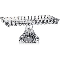 Тарелка на ножке 35*19 см CROWN JEWEL, хрусталь Roga&scaron;ka 130620