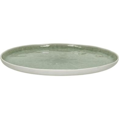 Тарілка обідня, порцеляна 27&times;1,5 см, нефритова SPIRO POMAX 40627-CEL-50